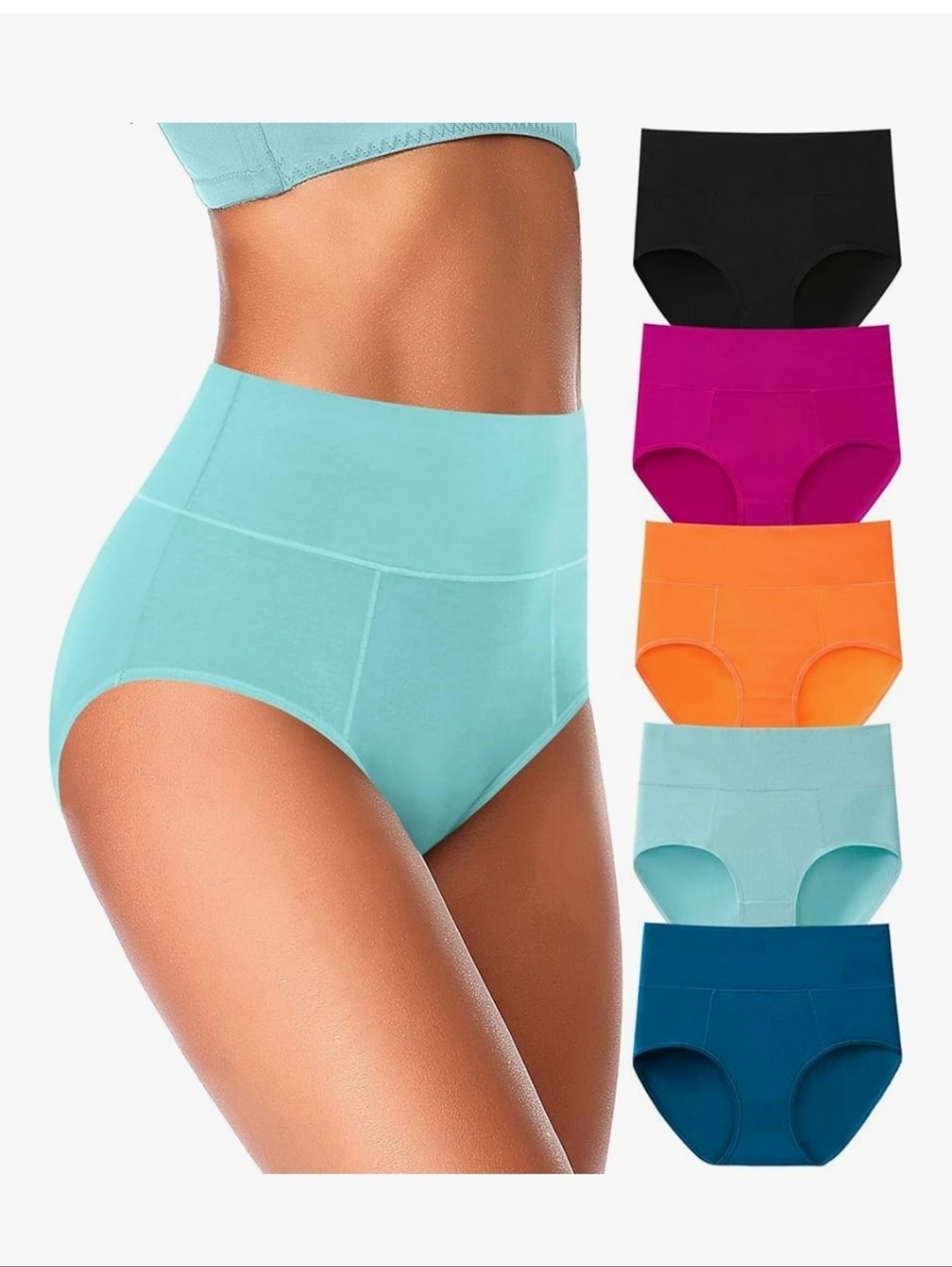 Womem High-Waist Tummy Control Briefs S- 5XL